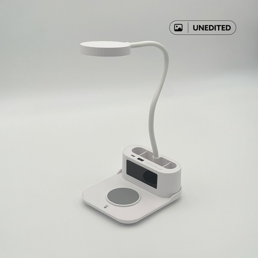 VELTRIX - Giftology 6-in-1 Multifunctional Desk Lamp - White