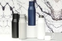 R-NEBRA - CHANGE Collection Recycled Stainless Steel Vacuum Bottle - Black
